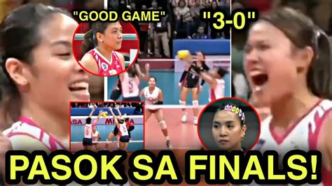 Finally Creamline Pasok Sa Finals Ganito Kabilis Tinapos Ng Creamline