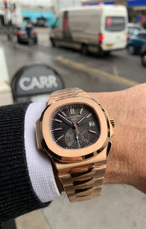 Patek Philippe Nautilus Rose Gold 5980 1r 001 Carr Watches