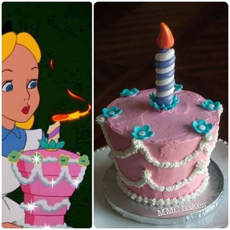 Merry Unbirthday Cake Alice In Wonderland Birthday Alice In