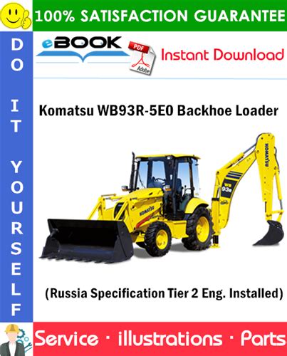 Komatsu Wb93r 5e0 Backhoe Loader Parts Manual Russia Specification Tier 2 Eng Installed Pdf