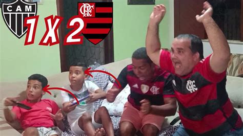 REACT ATLETICO MG 1 X 2 FLAMENGO CAMPEONATO BRASILEIRO YouTube