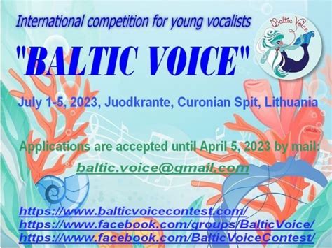 Baltic Voice Ghidul Festivalurilor