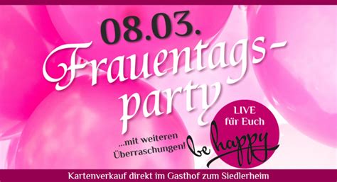 Frauentagsparty 2023 Gasthof Zum Siedlerheim