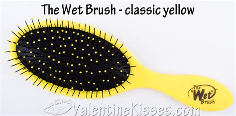 Valentine Kisses The Wet Brush In Classic Yellow Pics Review