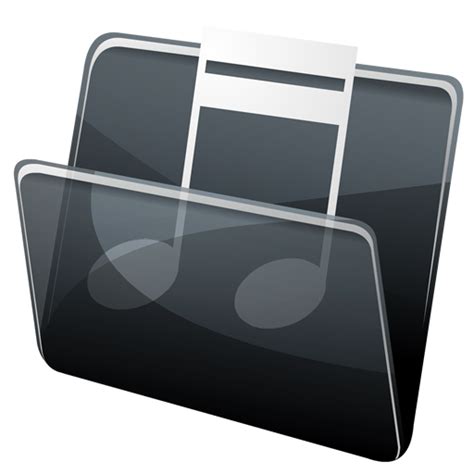 Music Folder Icon Free Icons Library