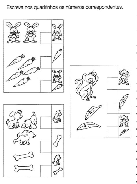 Aprendendo Quantidade Atividades para Educação Infantil