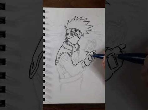 Kakashi Hatake Naruto Shippuden Anime Naruto Ninja Shorts Drawings