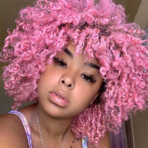 20 Dyed Hair Ideas For Natural Hair Using Only Temporary Hair Dye