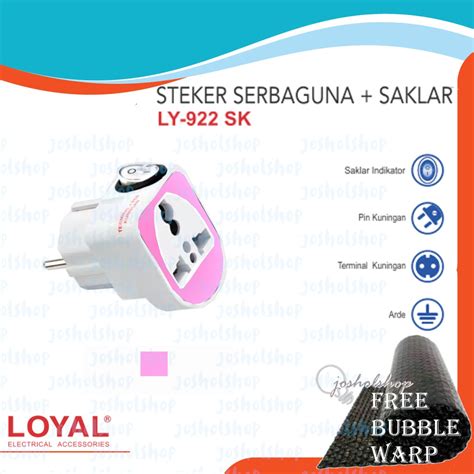 Jual Loyal Over Steker Serbaguna Stop Kontak ON OFF LY 922SK Shopee