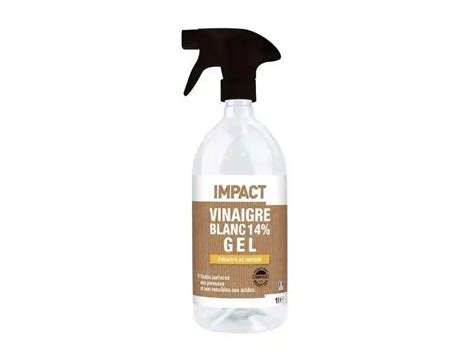 Promo Vinaigre blanc ménager en gel multisurface IMPACT 14 1 l chez Weldom