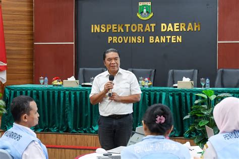 Pj Gubernur Al Muktabar Pemprov Banten Implementasikan Antikorupsi Di