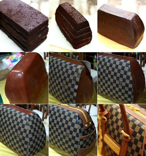 Lv Bag Cake Tutorial Vansshoestorenearme