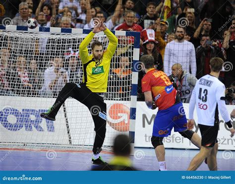 Ehf Euro Germany Spain Final Editorial Image Image Of Euro