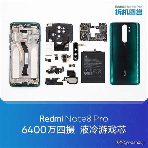 小米發布紅米rdemi Note 8 Pro拆機圖賞：真材實料四攝小金剛 每日頭條