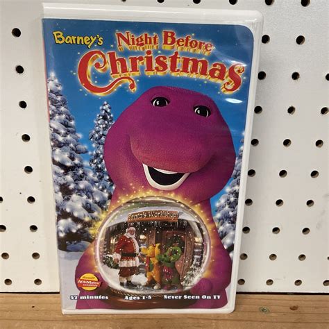 Barneys Night Before Christmas Vhs 1999 45986020345 Ebay