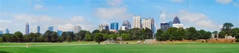 Atl Skyline From Piedmont Park Csc Atl