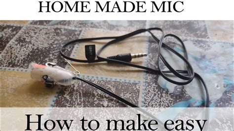 How To Make Mic Home Made Mic 0 Cost YouTube