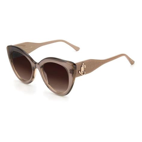 Jimmy Choo Leone S Fwm Ha Nude Sunglasses Woman