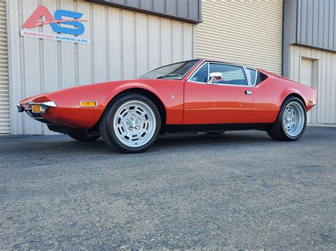 1972 De Tomaso Pantera Redblack American Supercars