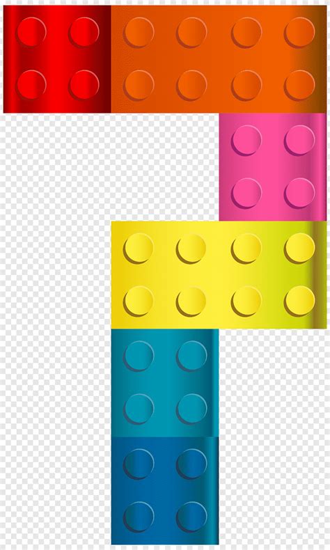 Building Block Illustration Sharon Boomer Valerii Number Six Lego