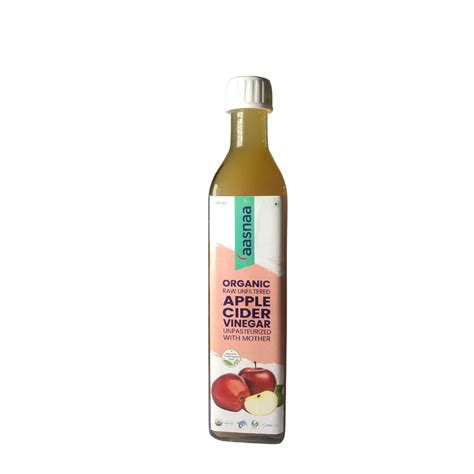 Organic Apple Cider Vinegar With Mother 500ml Made With Organic Apple