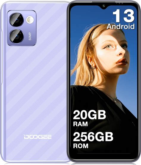 DOOGEE N50 Pro Mobile Phones Sim Free Unlocked 20GB 256GB 1TB TF