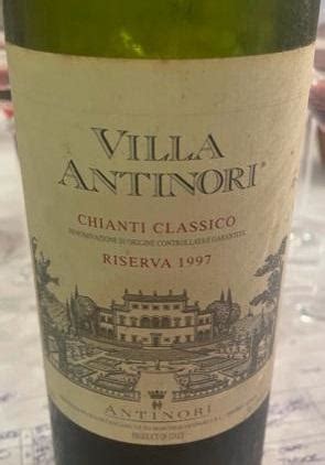 Antinori Chianti Classico Riserva Villa Antinori Italy Tuscany