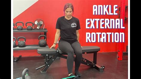 Banded External Ankle Rotation Youtube