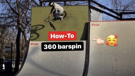 How To 360 Barspin КАК СДЕЛАТЬ 360 БАРСПИН НА ПЛОСКОЙ ПОВЕРХНОСТИ