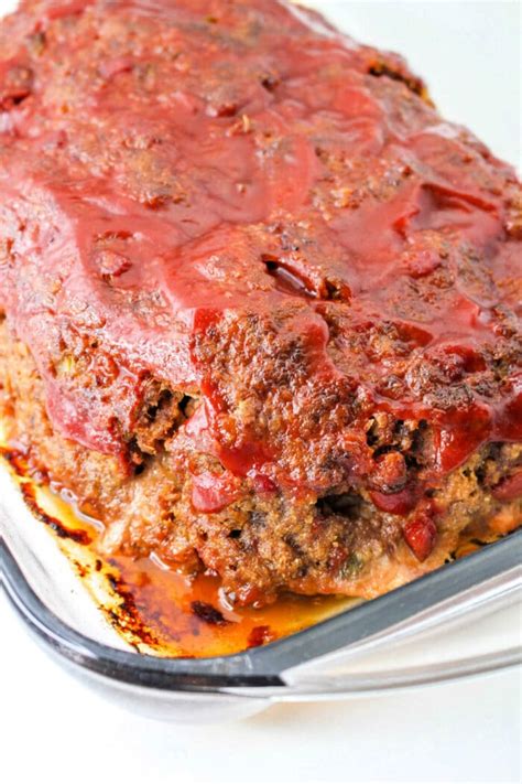 Spicy Meatloaf Recipe - Cajun Meatloaf with Ground Beef & Glaze