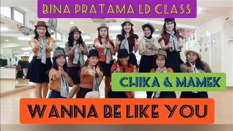 Wanna Be Like You Swing City Line Dance Demo By Bina Pratama Ld