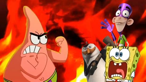 Patrick Star Beats Up Nickelodeon Characters Super Brawl 2 2021