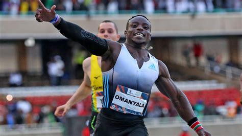 Africa S Fastest Man Alive Omanyala Breaks Another Record