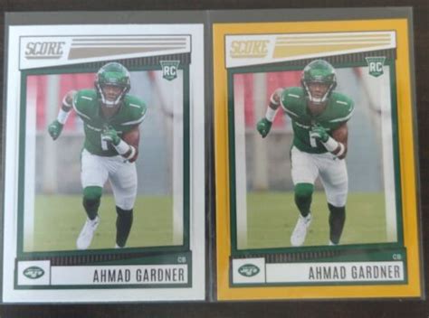 AHMAD Sauce GARDNER 2022 Score Yellow Rookie RC SP And Base 325