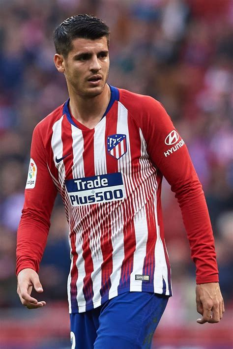 Álvaro Morata Atlético De Madrid Futbol Atletico De Madrid Atletico