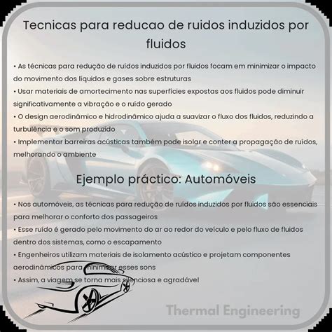 Técnicas para Redução de Ruídos Induzidos por Fluidos