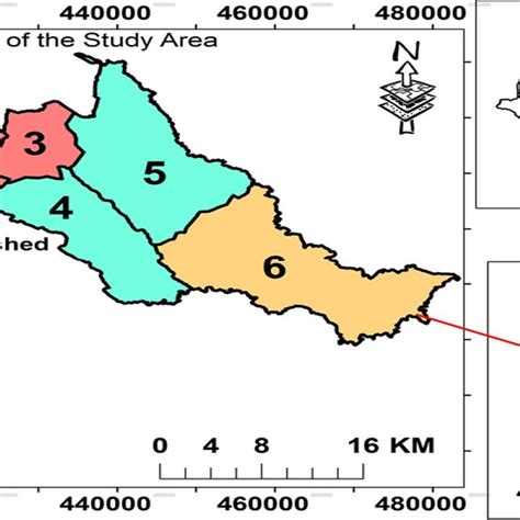 Map Of The Study Area Gcs Gcswgs1984 Datum Dwgs1984 Download