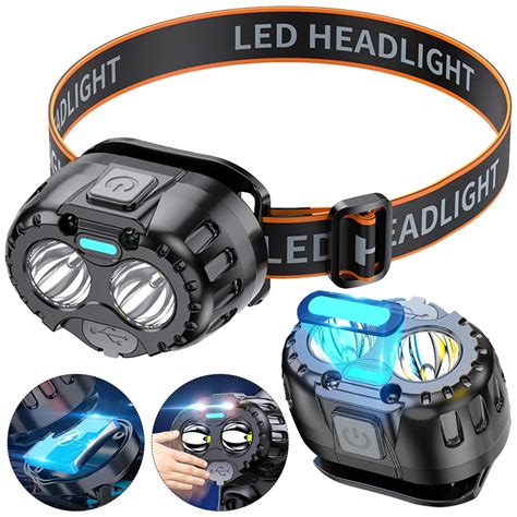 Powerful Led Headlamp Ipx Waterproof Emergency Head Flashlight Lm