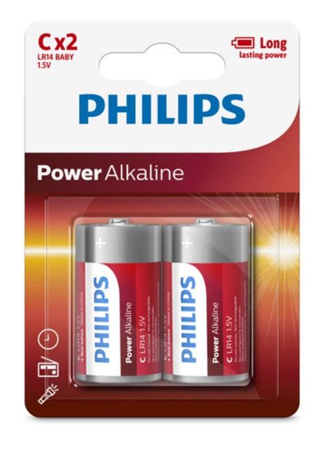 PILE POWER ALKALINE Type C LR14P2B 10 DPA EUROPE