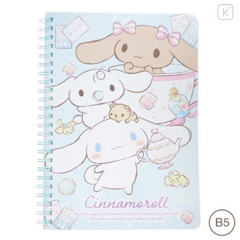 Sanrio B5 Twin Ring Notebook Cinnamoroll Kawaii Limited