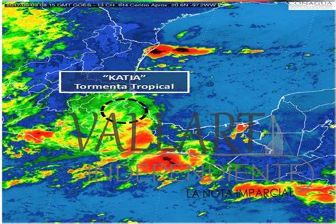 Katia Toca Tierra Y Se Degrada A Tormenta Tropical