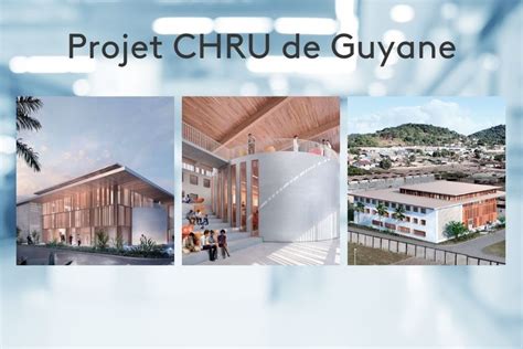 Projet CHRU de Guyane Pose de la 1ère pierre dun bâtiment d