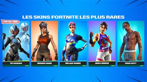 Top 50 Les Skins Les Plus Rares De Fortnite 2023 Youtube