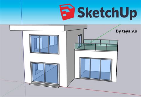 Inskru ออกแบบบ้านด้วยโปรแกรมsketchup