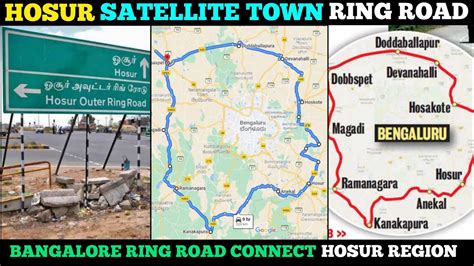 Hosur Satellite Town Ring Road Bangalore Ring Road Connect The Hosur