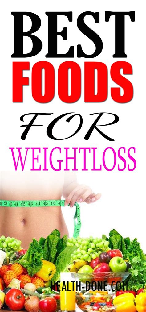 Best Foods to Eat for Weight Loss