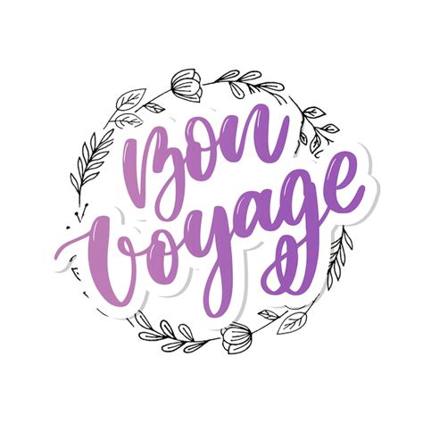 gute reise premium vektor