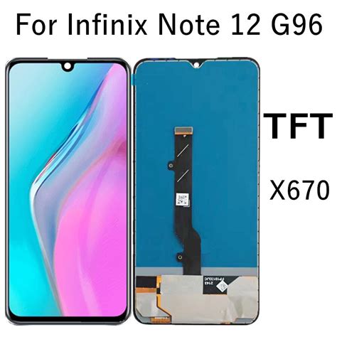 For Infinix Note 12 G96 Lcd Display Touch Screen 100 Tested For Infinix X670 Digitizer Assembly