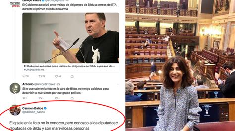 Vox Exige La Dimisión Inmediata De La Diputada Socialista Carmen Baños Vox