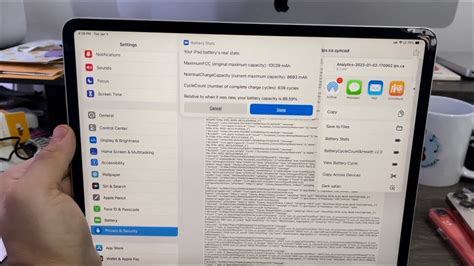 How To Check Ipad Battery Health On Ios Or Later Youtube